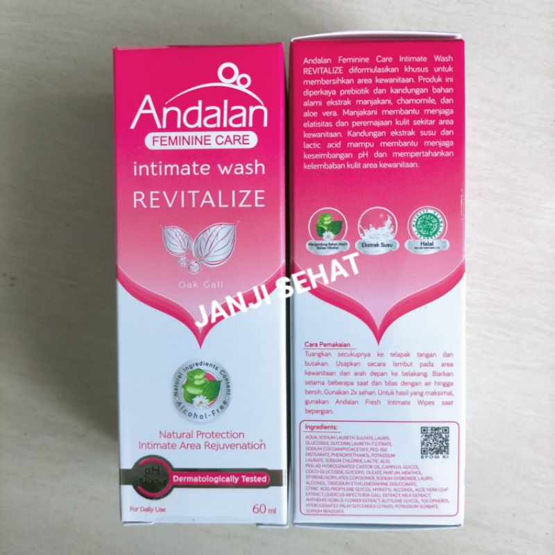 Jual Andalan Feminime Care Revitalize Intimate Wash EXP 5/2024 Shopee
