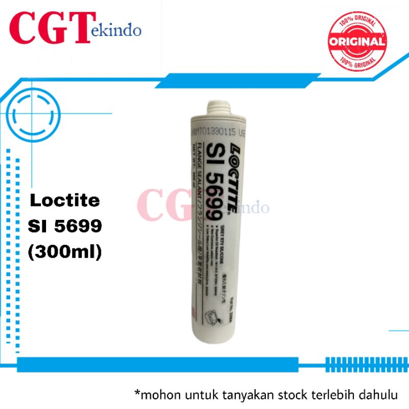 Jual Loctite SI 5699 / SI5699 RTV Silicone High Temp Grey 300ml ...