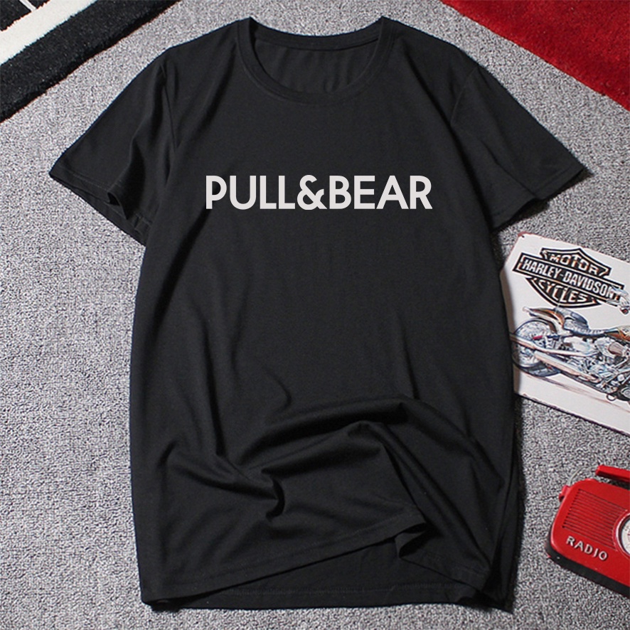 Kaos Pull&bear Pull E Bear T Shirt Kaos Band Merch Pull Bear