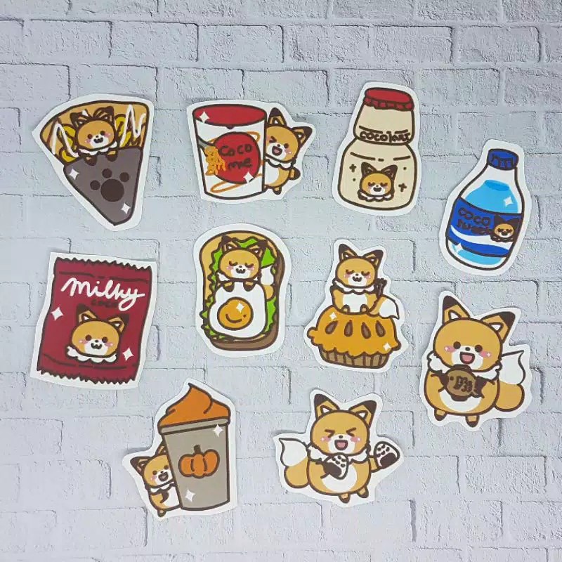 Jual SAKURA ARTWORK Fanart Sticker Pack / Stiker Die Cut | Shopee Indonesia