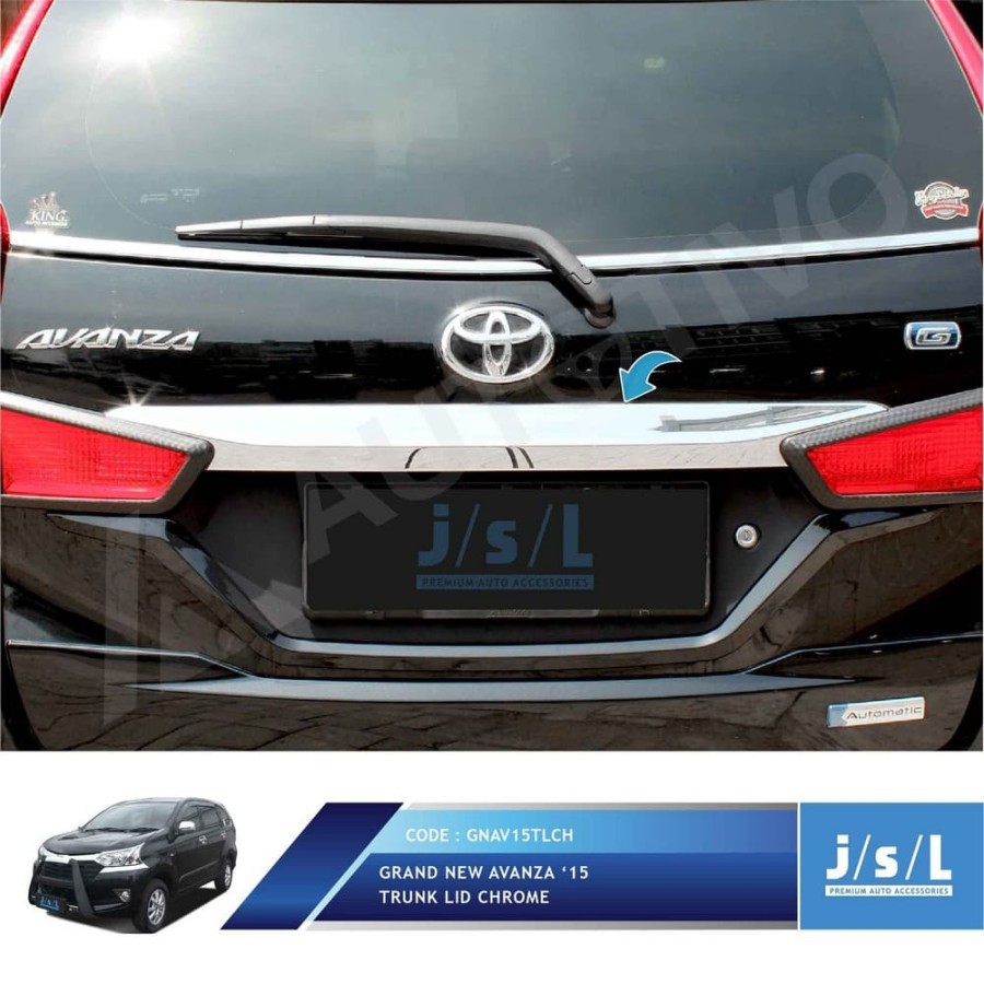 Jual Trunk Lid List Lis Kap Mesin Grand All New Avanza