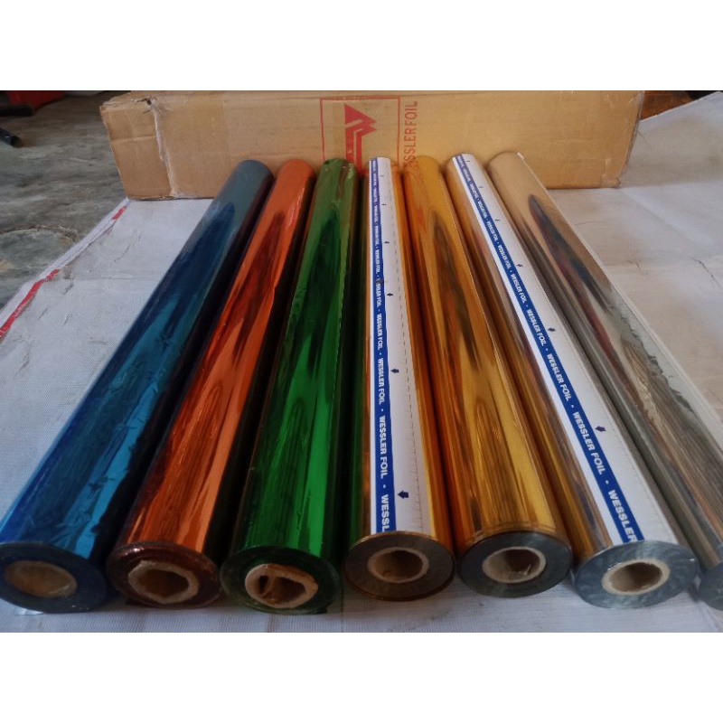 Jual Plastik Foil Gold/Prada Emas Eceran. | Shopee Indonesia