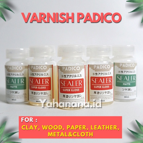 Jual Wimpy Varnish Polymer Clay Glaze Sealer pelapis clay bahan clay craft  bahan kerajinan tangan