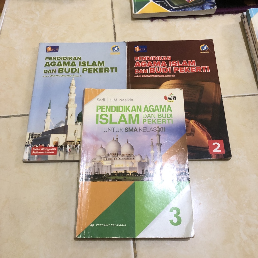 Jual Buku PAI Pendidikan Agama Islam Dan Budi Pekerti SMA/MA 1 2 3 ...