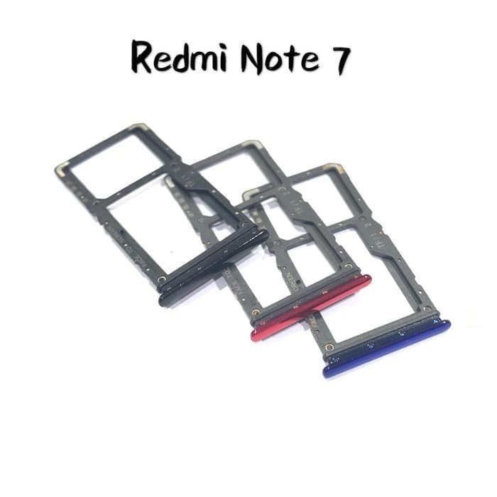 Jual SIMTRAY SIM TRAY SIM LOCK XIAOMI REDMI NOTE 7 ORIGINAL | Shopee ...
