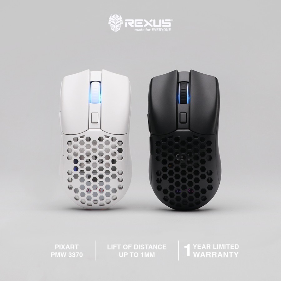 Jual Rexus Pro Mouse Wireless Gaming Daxa Air Iii Daxa Air Black Shopee Indonesia