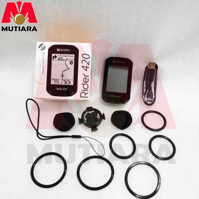 Jual Speedometer Gowes Sepeda GPS road bike MTB Bryton 420 bukan Garmin ...