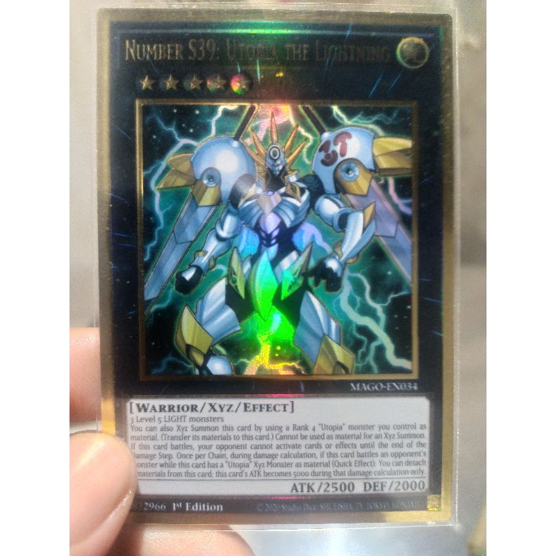 Jual Yugioh Number S39 Utopia Lightning (MAGO) | Shopee Indonesia