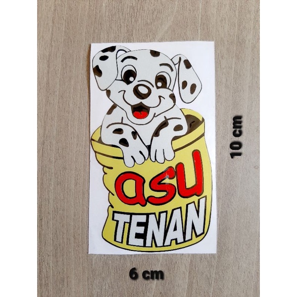 Jual STIKER CUTTING TUMPUK ASU TENAN | Shopee Indonesia