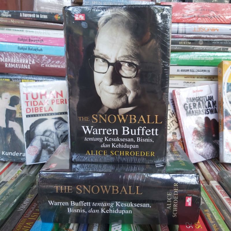 Jual Buku Original THE SNOWBALL WARREN BUFFETT Tentang Kesuksesan, Bisnis dan Kehidupan