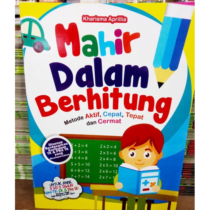 Jual Buku Belajar Anak / Mahir Dalam Berhitung / Untuk Anak Paud / Tk ...