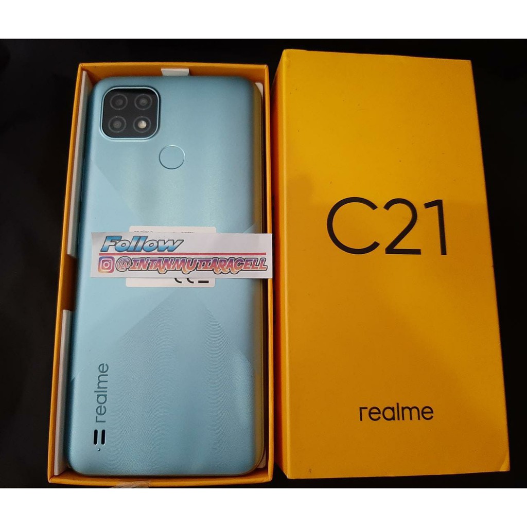 Jual Realme C21 Ram 3/32GB | Ram 4/64GB ( SECOND ) | Shopee Indonesia