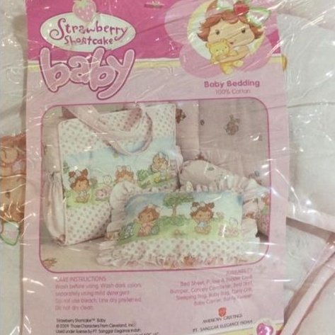 Strawberry shortcake cheap crib bedding