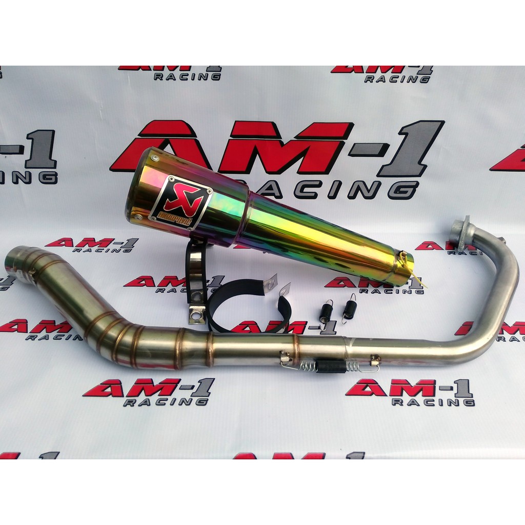 Jual Kenalpot Knalpot Racing Akrapovic Gp M1 Pedrosa Pelangi R15 VVA V2 ...