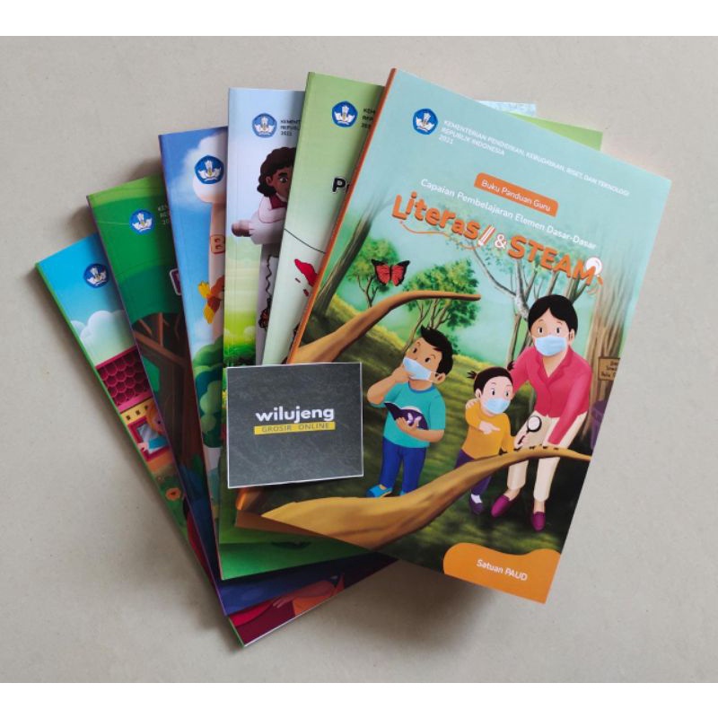 Jual Buku Panduan Guru Paud Kurikulum Merdeka 2021 Kemendikbud Full Color Harga Zona 1 1 Paket 8454