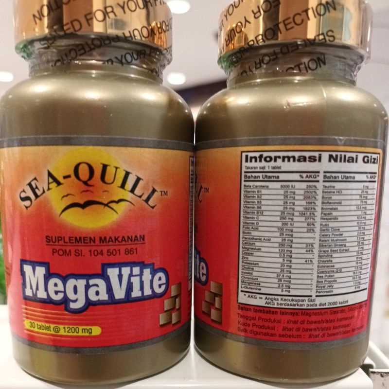 Jual Seaquill Megavite '30 | Shopee Indonesia