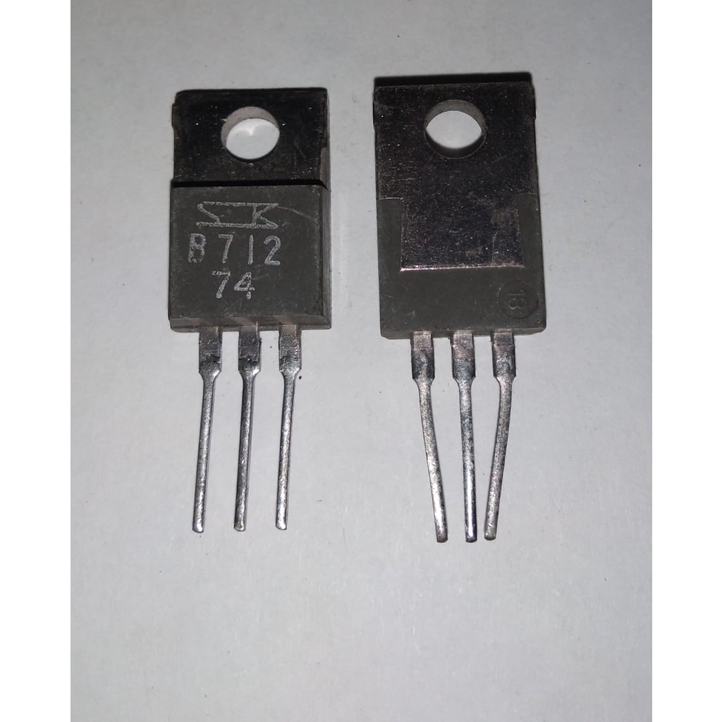 Jual Transistor B712 Silicon PNP Darlington 100V 6A, Power Transistor ...