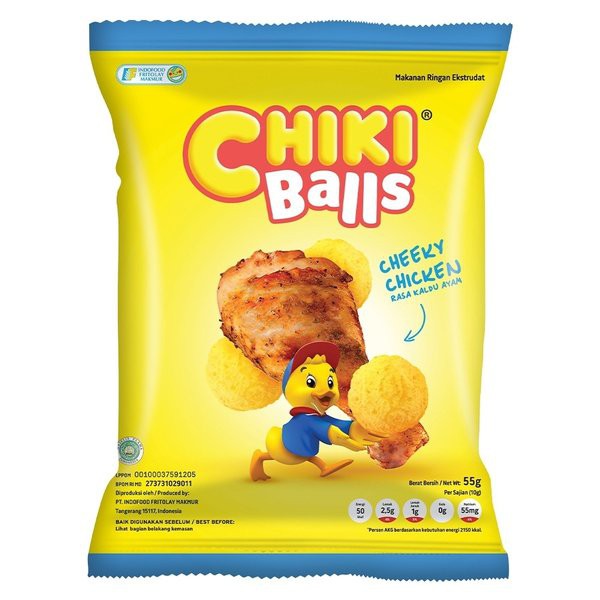 Jual Chiki Balls Rasa Kaldu Ayam 55gr Shopee Indonesia