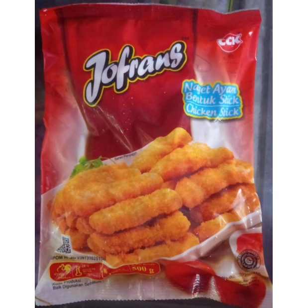 Jual Jofrans Nugget Stick Ayam Gr Frozen Food Shopee Indonesia