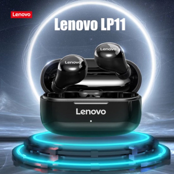 Jual LENOVO LP11 True Wireless Bluetooth Earphone TWS Mini Noise ...
