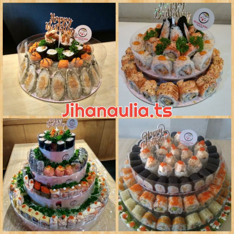 Plastik Mika Roll Pinggiran Cake Kue Tiramisu Motif Lv 8cm X 5m