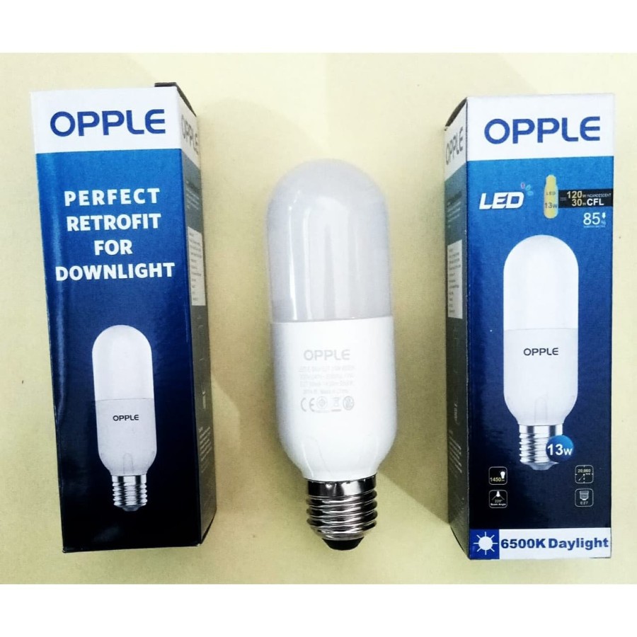 Jual Lampu Opple Led Stick Watt K Putih Murah Garansi Shopee Indonesia