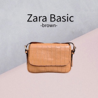 Jual Zara Basic Bag Original - Cokelat - Kota Surabaya
