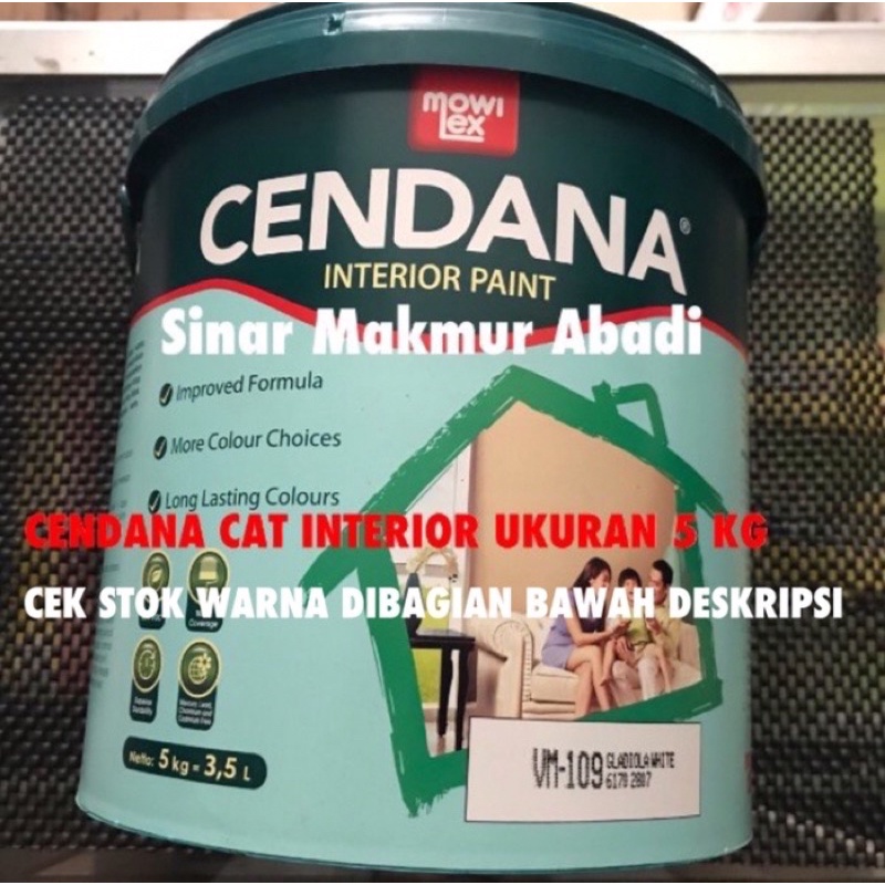 Jual Mowilex Cendana Cat Tembok Interior 5 Kg Galon Shopee Indonesia 1552