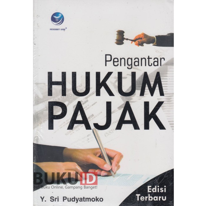 Jual Perpajakan-Buku- Buku Pengantar Hukum Pajak - Edisi Terbaru -Buku ...