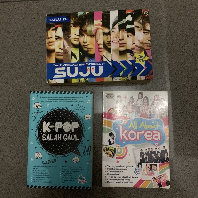 Jual BUKU KPOP // BUKU ALL ABOUT KPOP MURAH (Preloved) | Shopee Indonesia