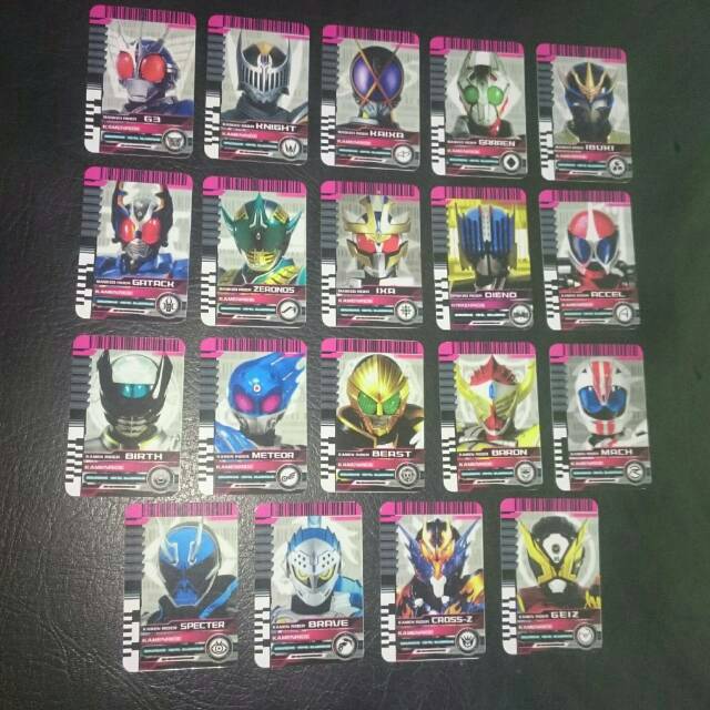 Jual Kartu Kamen Rider Diend 2nd Rider Seken Rider Khusus Neo Diend ...