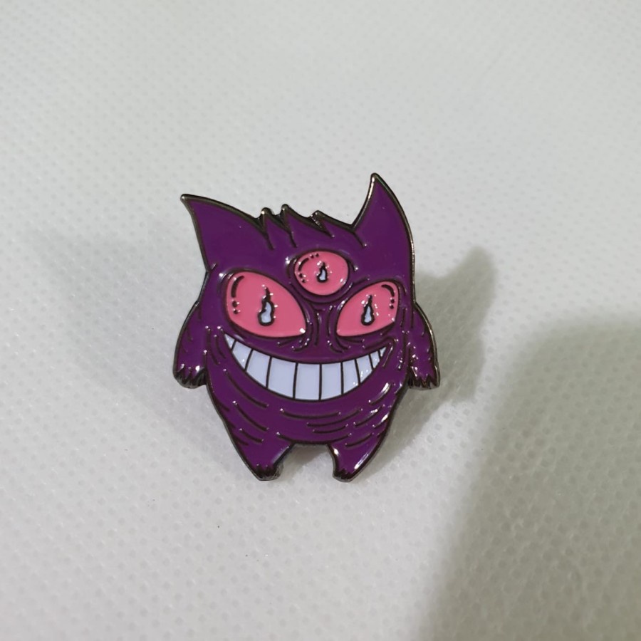Jual Bros Pin Enamel Pokemon Gengar | Shopee Indonesia