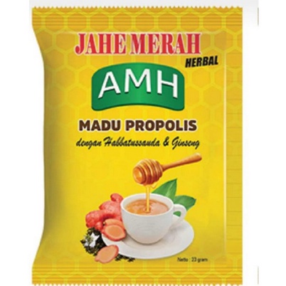 Jual JAHE MERAH AMH Madu Propolis dengan habbatusauda & ginseng ...