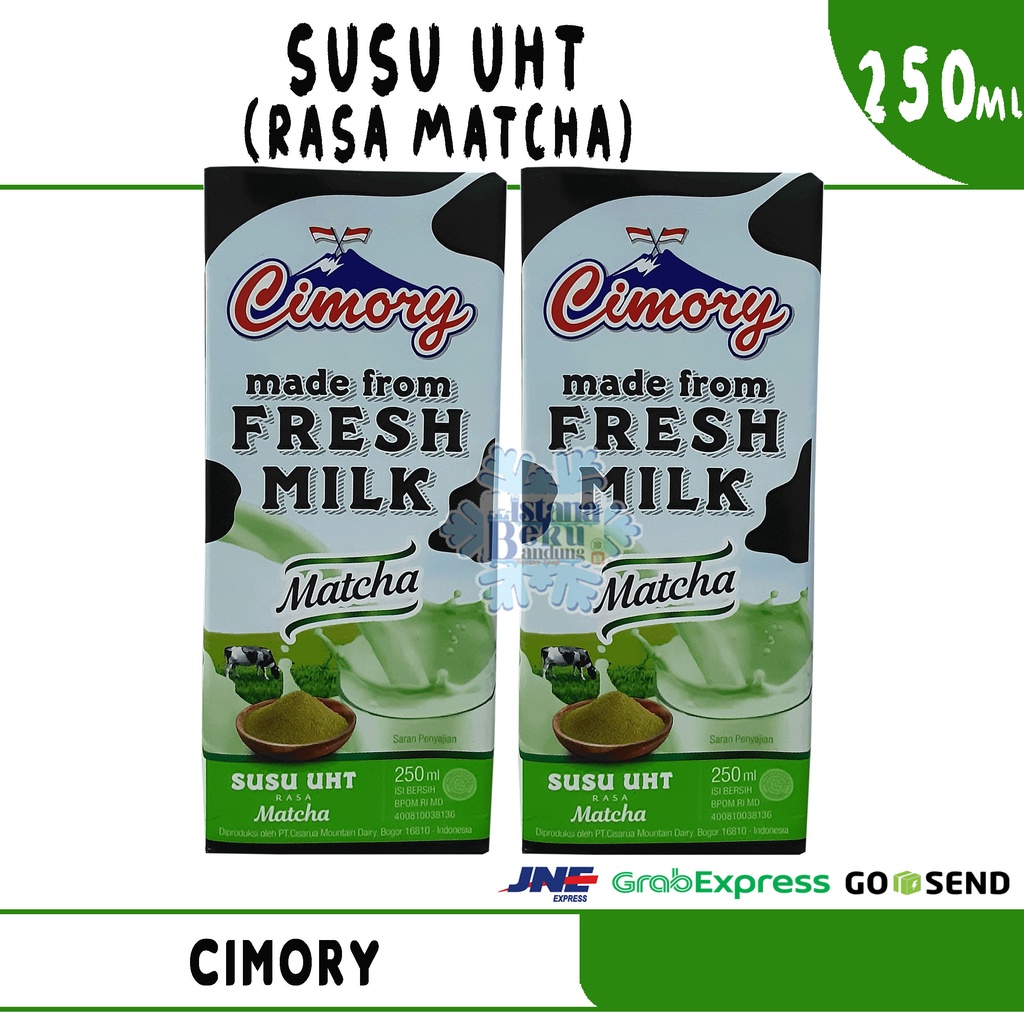 Jual Cimory Susu UHT Matcha 250ml | Shopee Indonesia