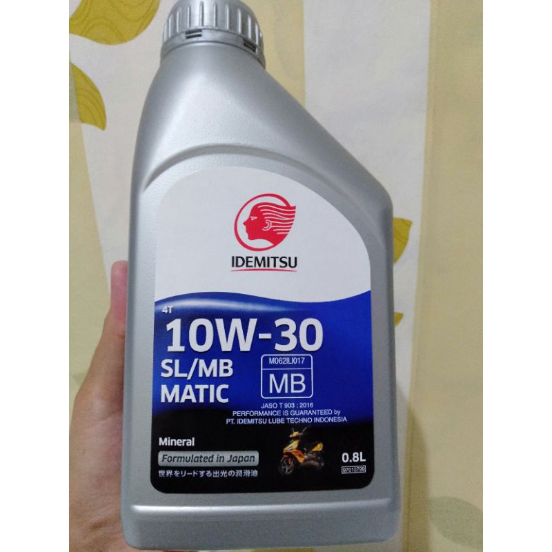 Jual Oli Motor Matic Idemitsu Sae Ml Shopee Indonesia