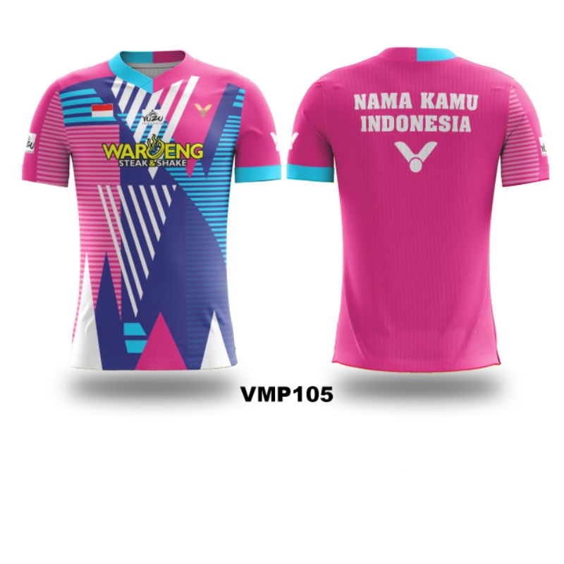 Kaos Jersey Badminton Bulutangkis The Daddies Kustom Fullprint