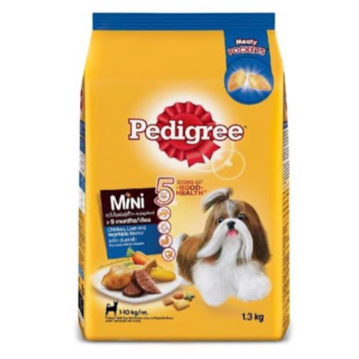 Jual Pedigree Dog Small Mini Breed Dryfood 1 3 kg Dryfood Makanan Anjing Pom Shih Tzu Shopee Indonesia