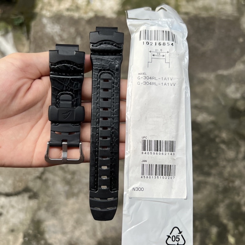 Jual Strap tali jam tangan casio g-shock original G-304RL 1A band