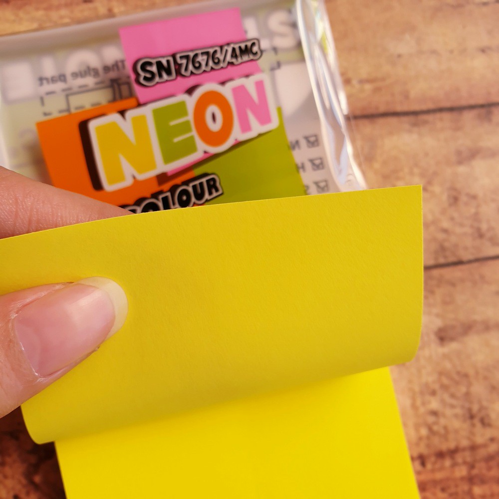 Jual Kertas Tempelan Neon Vtec SN 7676/4MC - Stick Note Vtec 3x3inch ...