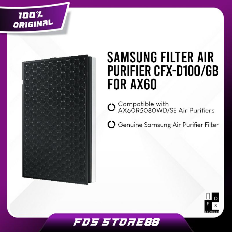 Jual Samsung Filter Air Purifier CFXG100/GB For AX40 / AX34 / AX60 Original Shopee Indonesia