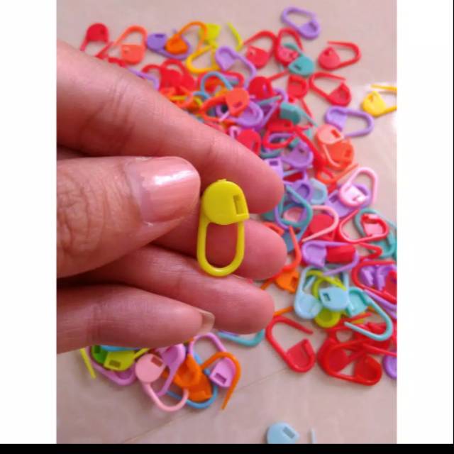 Jual Stitch marker peniti plastik (alat penanda rajutan) | Shopee Indonesia
