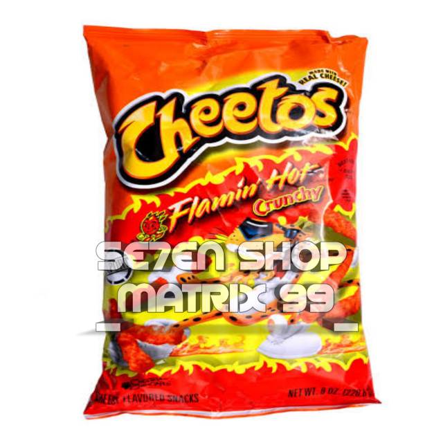 Jual Cheetos Crunchy Flamin Hot 226gr ( Import ) | Shopee Indonesia