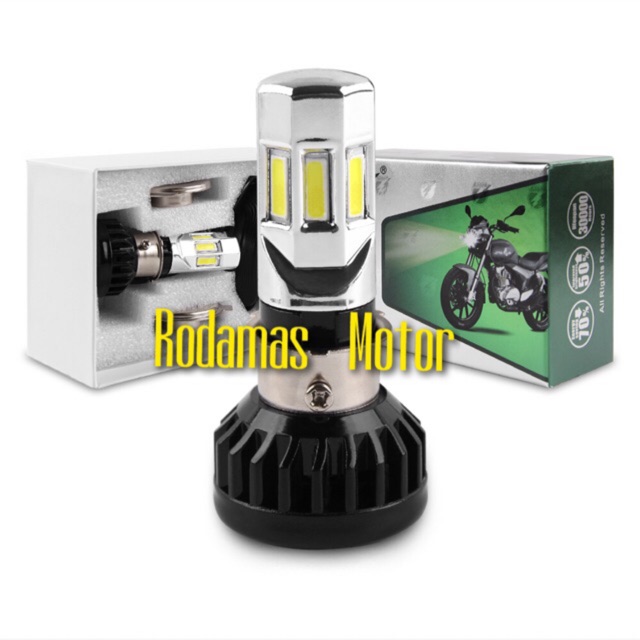 Jual Lampu Led Motor H4 H6 Headlamp Led Bohlam Motor 6 sisi terbaru ...