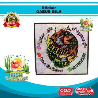 Jual Stiker Original Bang Fish - Channa Homestay - El Barca - Auranti -  Kab. Pringsewu - Skj - Aquatic