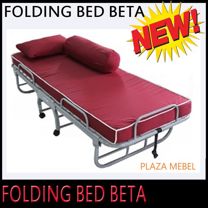 Jual Folding Bed Beta Kasur Ranjang Lipat Tempat Tidur Lipat Besi ...