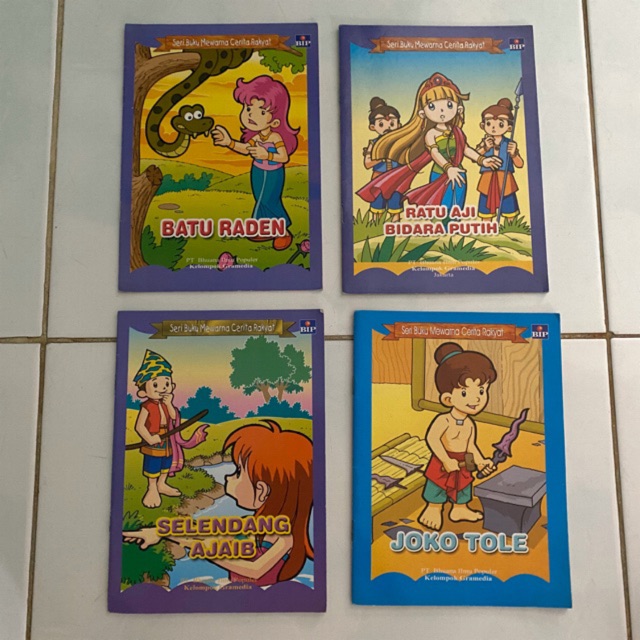 Jual Seri Buku Mewarnai Cerita Rakyat | Shopee Indonesia