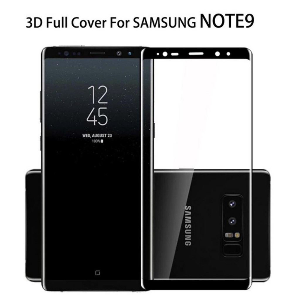 Jual Samsung Note 8 / Note 9 Tempered Glass 3D Full Curved Anti Gores ...