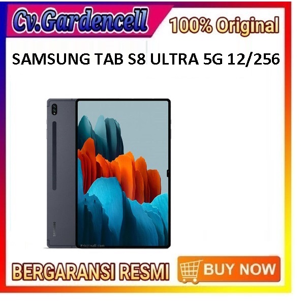 Jual SAMSUNG GALAXY TAB S8 ULTRA (5G) RAM 12/256GB GARANSI RESMI ...