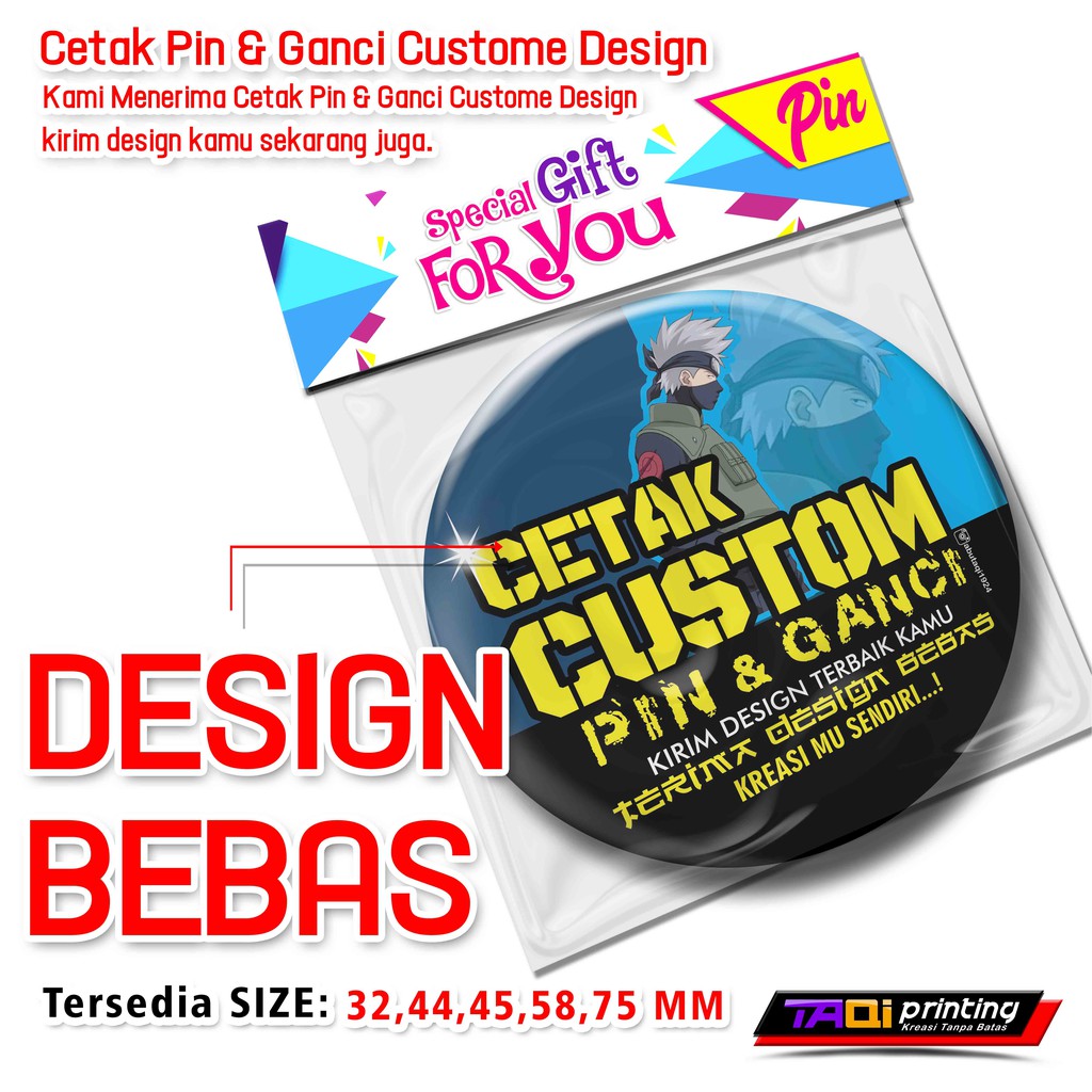 Jual CETAK PIN CUSTOME DESIGN | Shopee Indonesia