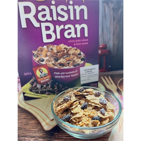 Jual Raisin bran cereal share in 30gr/ Raisin Bran repack / Cereal ...